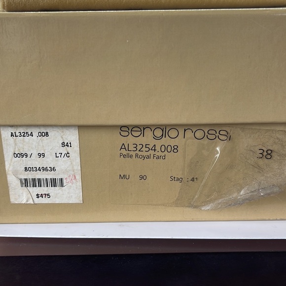 Sergio Rossi pink suede heels - Picture 7 of 8